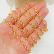 2907GF. 14k Gold Filled Smooth Oval Link Chain